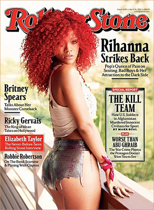 rihanna rolling stone 2011. Rihanna Covers New Rolling