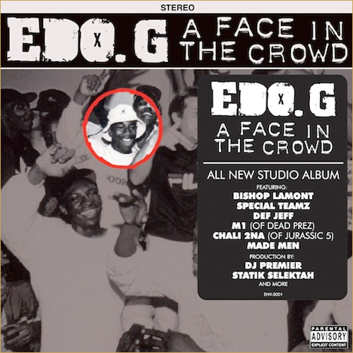 EDO.G’s album is sounding like it’s going to be really strong.