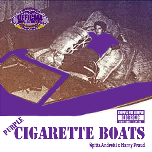 PURPLE CIGARETTE BOATS COVER OG Ron C – Purple Cigarette Boats (Mixtape)
